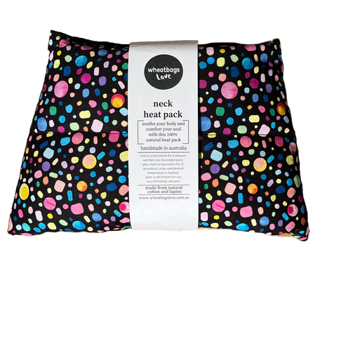 Neck Heat Pack Kasey Rainbow Black Pebbles