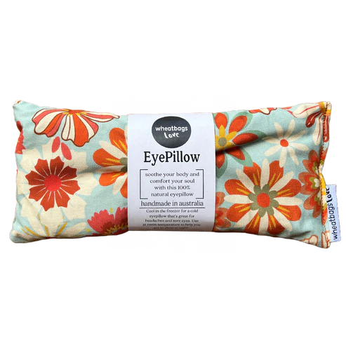 Eyepillow Groovy Flowers Khaki