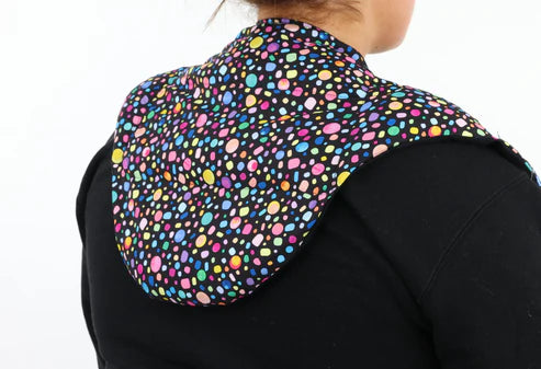 Neck Heat Pack Kasey Rainbow Black Pebbles