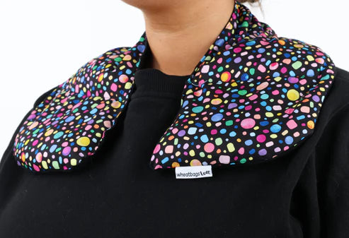 Neck Heat Pack Kasey Rainbow Black Pebbles