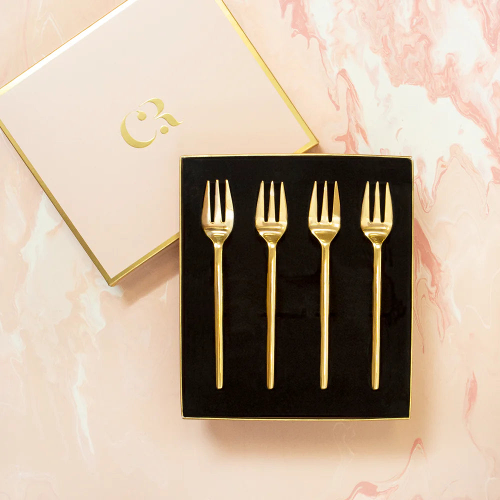 Moderne Cake Forks - Set of 4