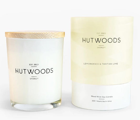 Lemongrass & Tahitian Lime Candle | Medium | 60+ Hours Burn Time