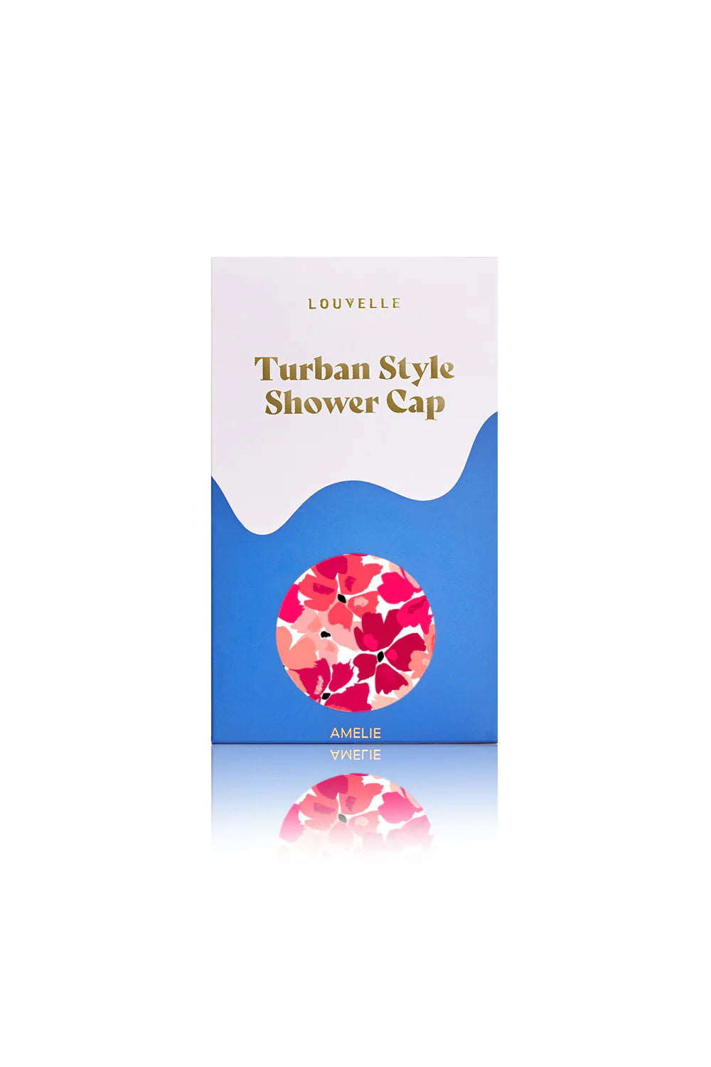 AMELIE shower cap in Poppy Rosso